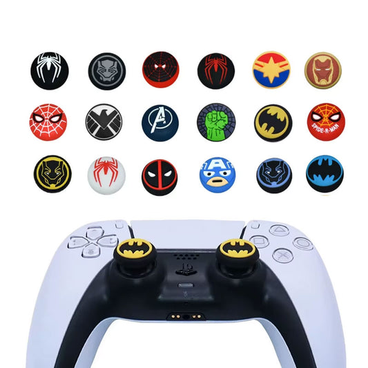 Capuchons Grip Antidérapants compatible Manette PS4/PS5 – Lot de 2 pcs en Silicone